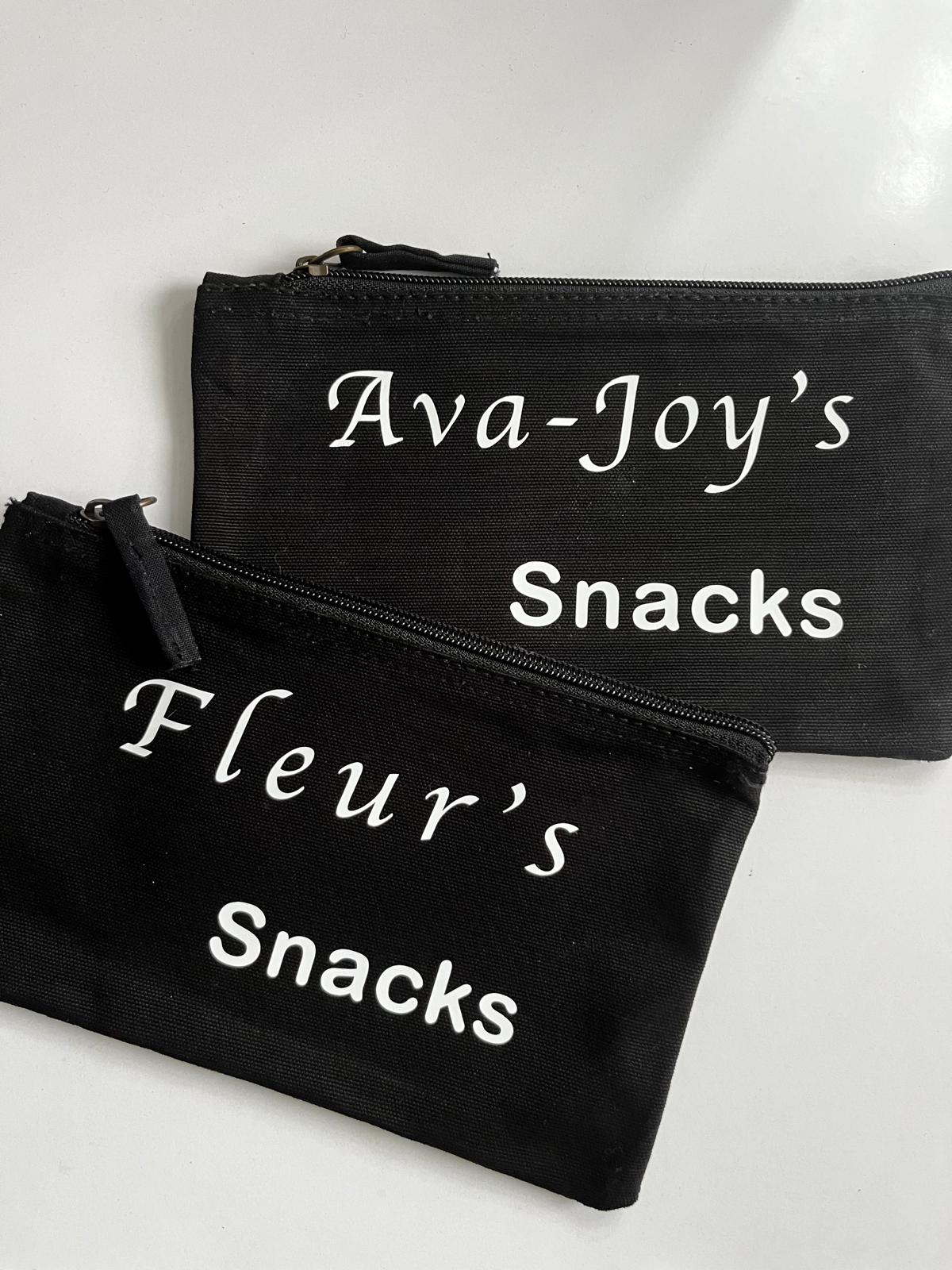 Personalised Snack Bag