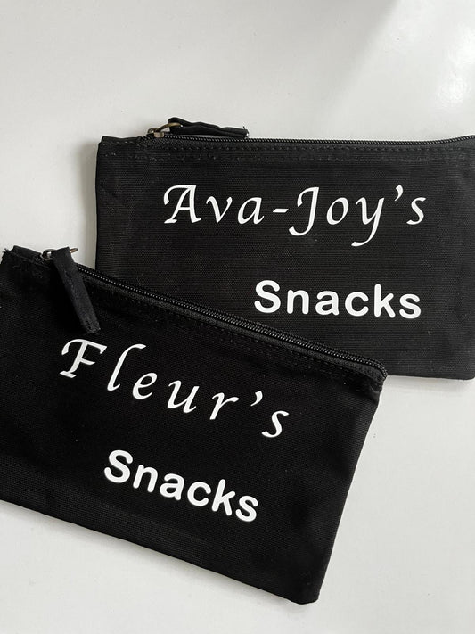 Personalised Snack Bag